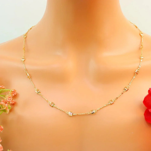 "New Beautiful Design Necklace Chain for Women/Girls, Gift, N527 - Picture 1 of 10